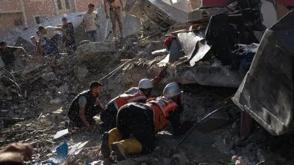 加沙医院爆炸造成数百人死亡，哈马斯和以色列相互指责